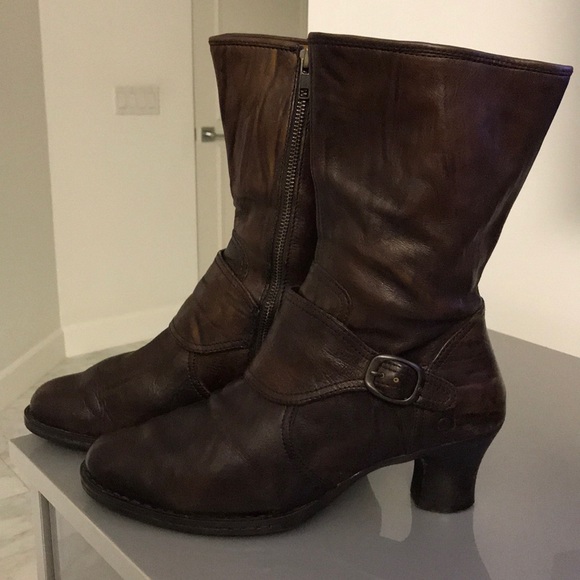 born mid calf boots